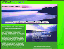 Tablet Screenshot of bodylifedirect.com